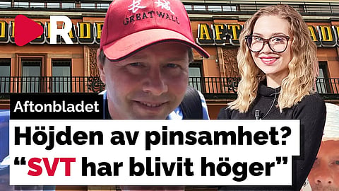 Höjden av pinsamhet för Anders Lindberg? "SVT har blivit höger"