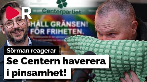 Sörman reagerar: Se Centerpartiet haverera i pinsamhet