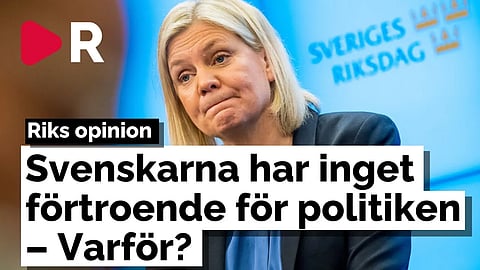 Förtroendet för politiker rasar i årlig mätning – Vad beror det på?