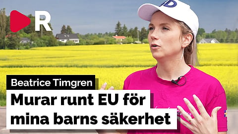 Beatrice Timgren: Murar runt EU för mina barns säkerhet