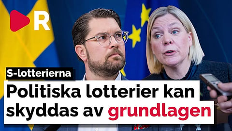 Varningen: Förbud mot Socialdemokraternas lotteri kan vara olagligt