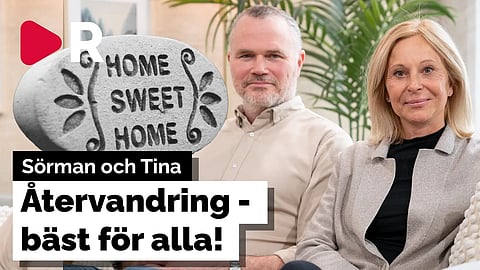 Sörman och Tina: Låt människor komma hem. Återvandring bäst för alla.