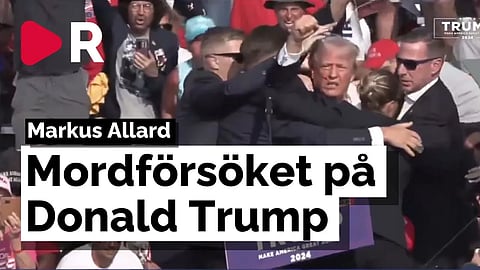 "Inte förvånad att de försöker döda Donald Trump" – Markus Allard