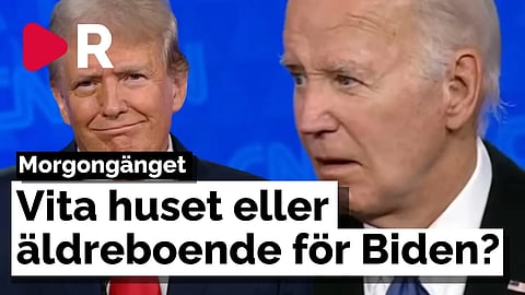 Morgongänget: Vita huset eller äldreboende för Biden?