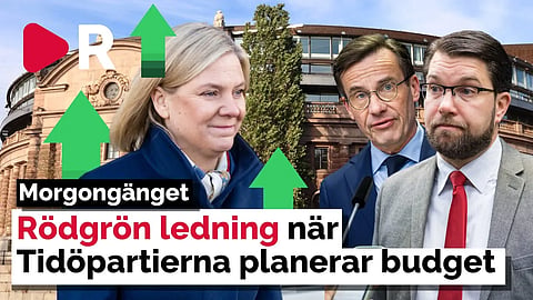 Morgongänget: Rödgrönledning när Tidöpartierna planerar budget