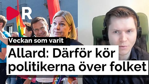 Markus Allard: Därför kör politikerna över svenska folket