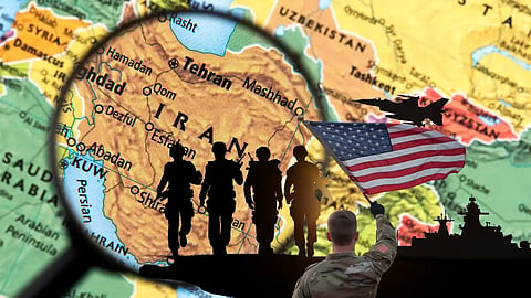 Irán útočí na základne USA v Katare, Bahrajne, Kuvajte a emirátoch