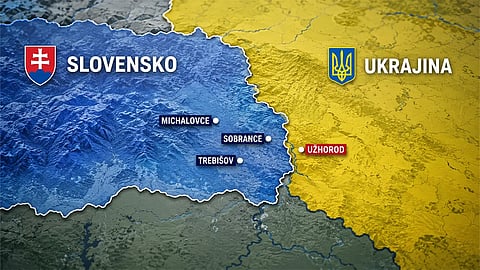 Polícia stráži východnú hranicu: Ukrajina priechody na chvíľu zavrela