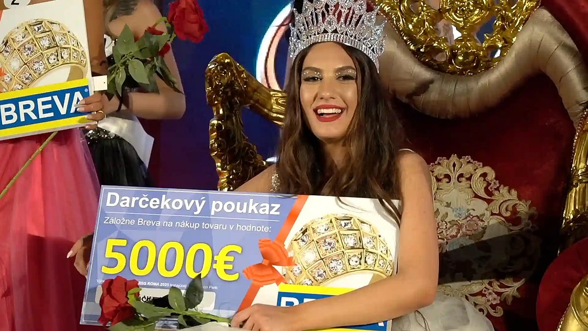 Zlato, slzy aj škandál: Euro Miss Roma 2025 pozná svoju víťazku!