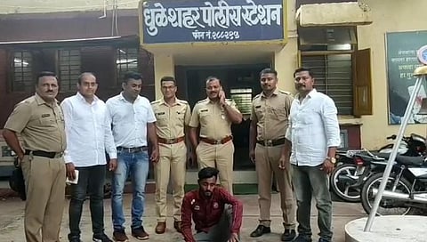 कारागृहाची भिंत ओलांडून सिनेस्टाईल फरार आरोपीच्या पोलिसांनी आवळल्या मुसक्या 