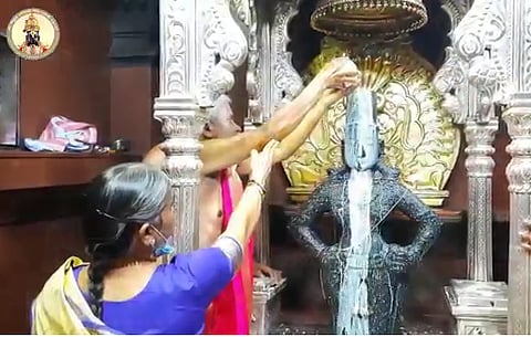 'विठ्ठल रुक्मिणी'ची प्रक्षाळ पूजा संपन्न; आज पासून देवाचे राजोपचार सुरू