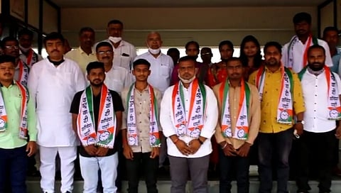 पलुस कडेगाव मध्ये भाजपला खिंडार