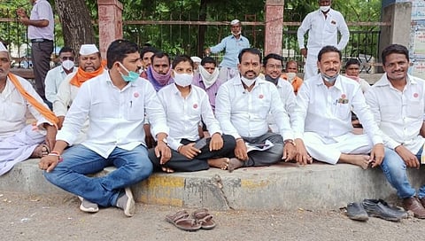 एफआरपीच्या थकीत रकमेसाठी स्वाभिमानीचे आंदोलन 