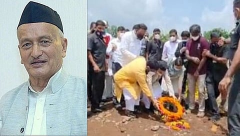 राज्यपाल भगतसिंग कोशयारी यांची दरडग्रस्त तळीये गावाला भेट 