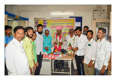 मरखेल बँक व्यवस्थापकाला बदलीनंतर निरोप