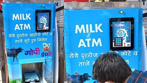 आता पुणेकरांना एटीएम मधून मिळणार दूध