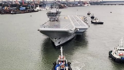 #INSVikrant : नौदलात लवकरच होणार दाखल 