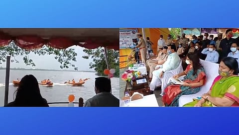 राज्य आपत्ती प्रतिसाद दलातर्फे प्रात्यक्षिकांचे सादरीकरण 