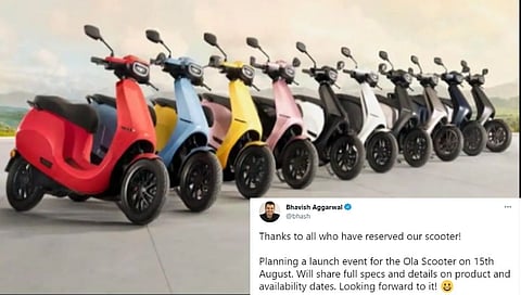 प्रतिक्षा संपली; OLA Electric Scooter 15 ऑगस्टला लाँच होणार 