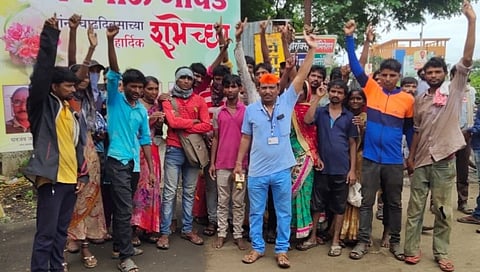 घरकुलाचा लाभ मिळत नसल्याने पारधी समाजाचा यवतमाळमध्ये मोर्चा 