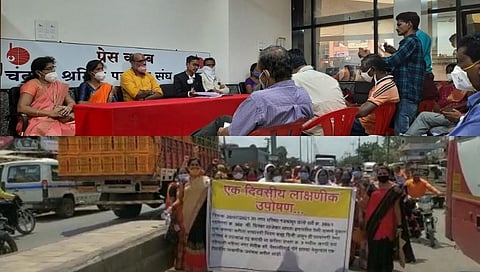 चंद्रपुरातील गडचांदूर मध्ये देशी दारू दुकानाला महिलांचा कडाडून विरोध!