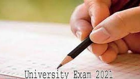 university exam
