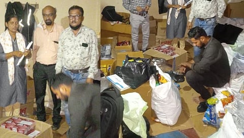 अन्न व औषध प्रशासनाने रामनगरातून जप्त केला साडेचार लाखांचा गुटखा
