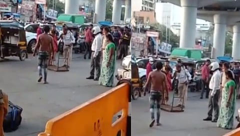 बांगुर नगर मध्ये तृतीयपंथीयांकडून पोलिसांना  हाणामारी (पहा व्हिडिओ)