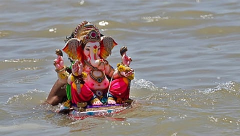 ganesh idol immersion