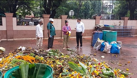 निर्माल्यात आता कचरा टाकाल तर पडेल महागात...