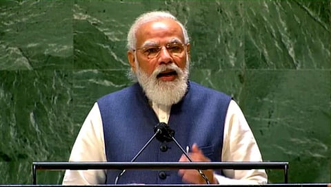 UNGA : संयुक्त राष्ट्रांच्या महासभेतून पंतप्रधान मोदींचे संबोधन; वाचा सविस्तर