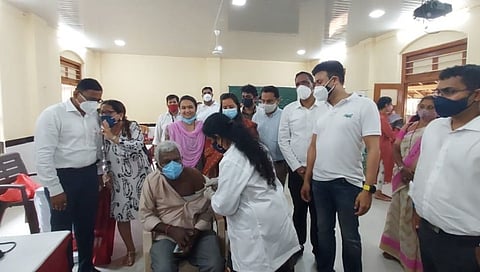 झिराड ग्रामपंचायत हद्दीतील ग्रामस्थ 100 टक्के लसवंत...