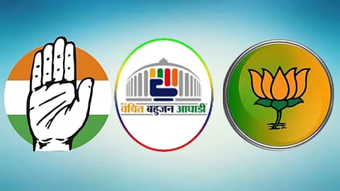 काँग्रेस-वंचित-भाजप 