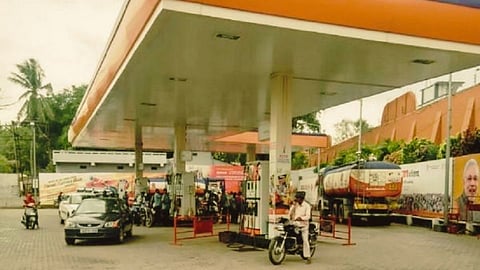 petrol pumps