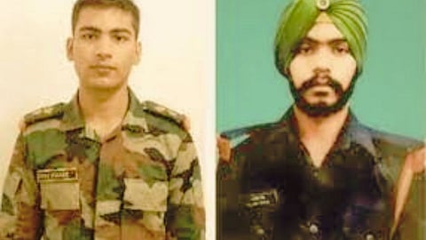 जम्मू- काश्मीर: भूसुरुंग स्फोटात 2 जवान शहीद, 3 जखमी 
