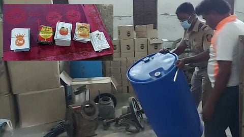 Beed : दारू कारखान्यावर छापा 1 कोटींची बनावट दारू आणि मशनरी जप्त!