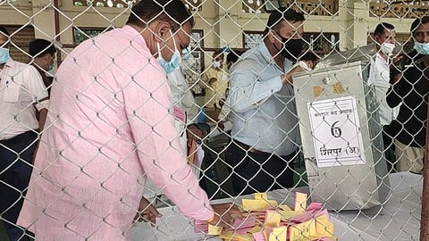 dhule nandurbar dcc bank election voting counting begins