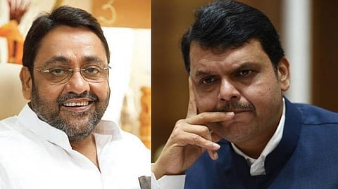 नवाब मलिक - देवेंद्र फडणवीस