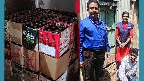 किळसवाणा प्रकार फ्रुट बियर मध्ये ड्रेनेजचे घाण पाणी! 