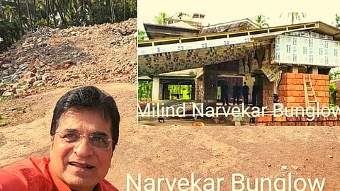 शिवसेना नेत्याच्या जमीनदोस्त बंगल्यासोबत फोटो; सोमय्यांचा नवा सेल्फी