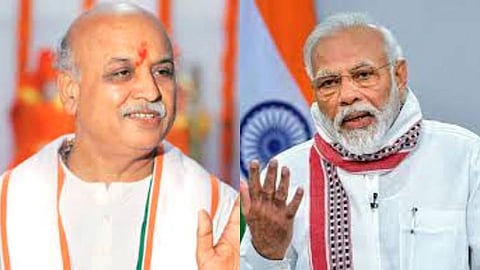 प्रवीण तोगडिया । नरेंद्र मोदी 