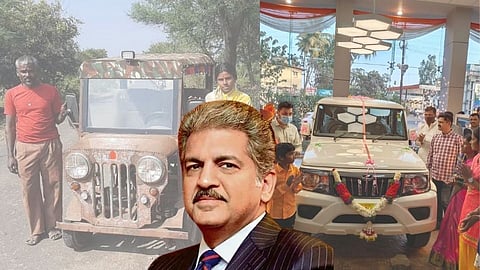 आनंद महिंद्रांनी शब्द पाळला! सांगलीच्या दत्तात्रयला बोलोरो गाडी गिफ्ट 