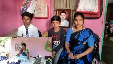 कोरोनात पतीच्या मृत्यूनंतर कुटुंबाचा गाडा ओढण्यासाठी 'तिचा' संघर्ष!
