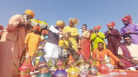celebration of the 348th coronation day of chhatrapati sambhaji maharaj at raigad 