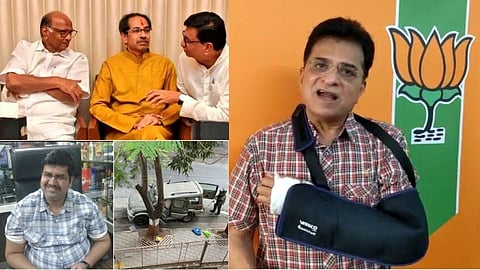 Serious allegations by bjp leader kirit somaiya on thackeray government