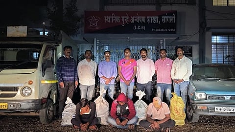 sangli local crime branch arrested three