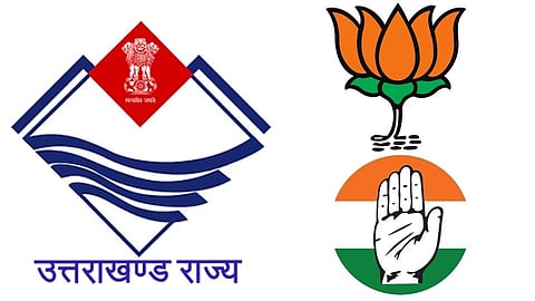 BJP-Congress clash in Uttarakhand; Both the parties are leading in 34-34 seats.