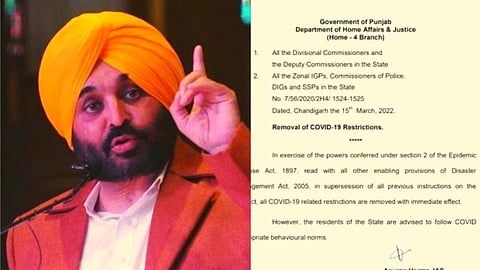 Punjab Government Removes Covid Restrictions