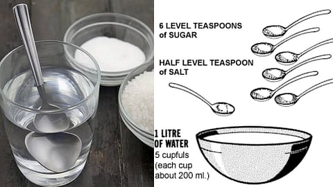 Drink ORS in summer; The body will never be dehydrated...