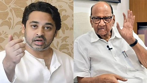 nilesh rane Sharad pawar